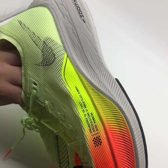 Mens Nike Zoomx Vaporfly Next% 2 CU4111-700 USED Size14 - Picture 9 of 12